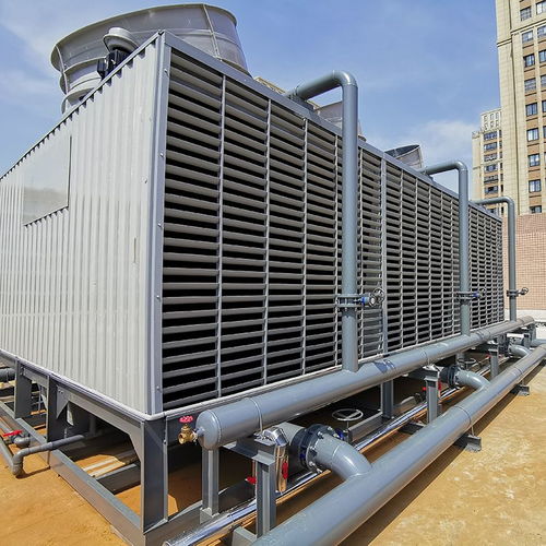 郑州机械厂方形横流冷却水塔 低噪环保与节能减排的明智选择